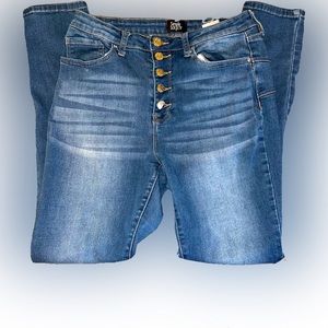 BRAND NEW High Waisted Simple Society Skinny Jeans / Size 5/27